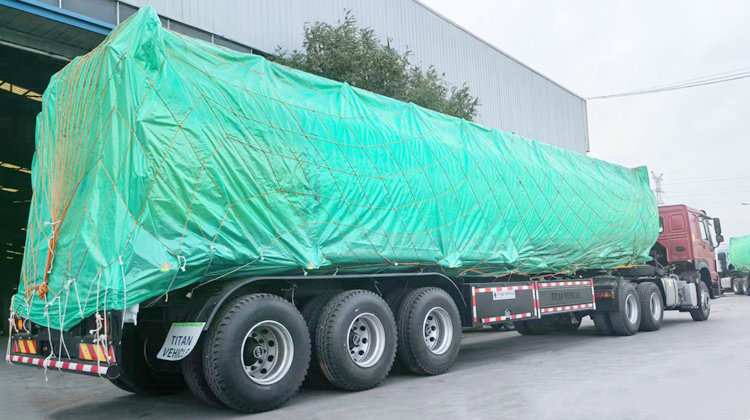 3 Axle 42000L Diesel Fuel Tanker Trailer for Sale In Costa Rica