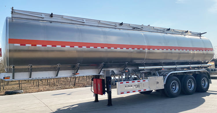 45000 Liters Aluminum Tanker Trailer for Sale in Coata Rica