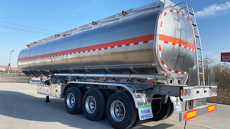 45000 Liters Aluminum Tanker Trailer for Sale in Coata Rica