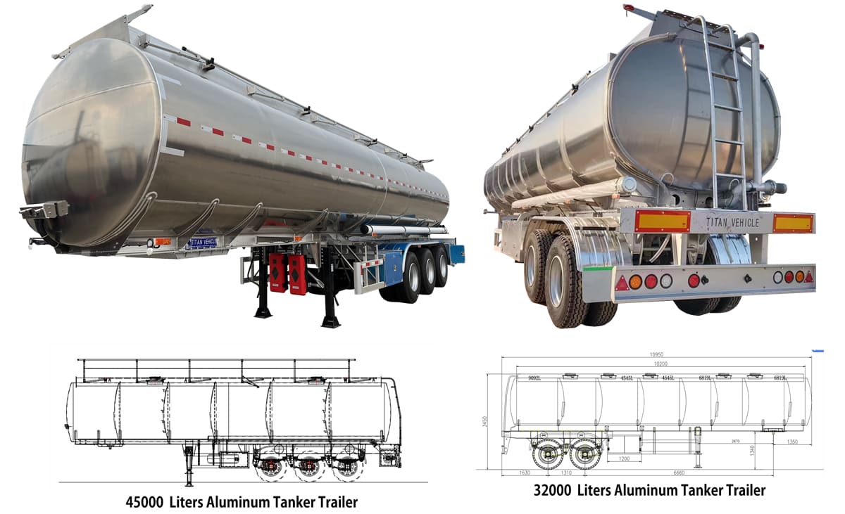 What is the Capacity of an Aluminum Tanker Trailer?
