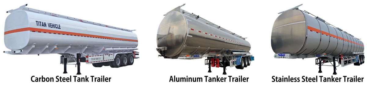 What Are the Different Types of Semi Tankers Trailer?