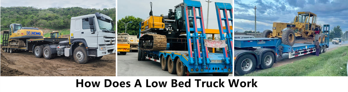 How Does A Low Bed Truck Work?