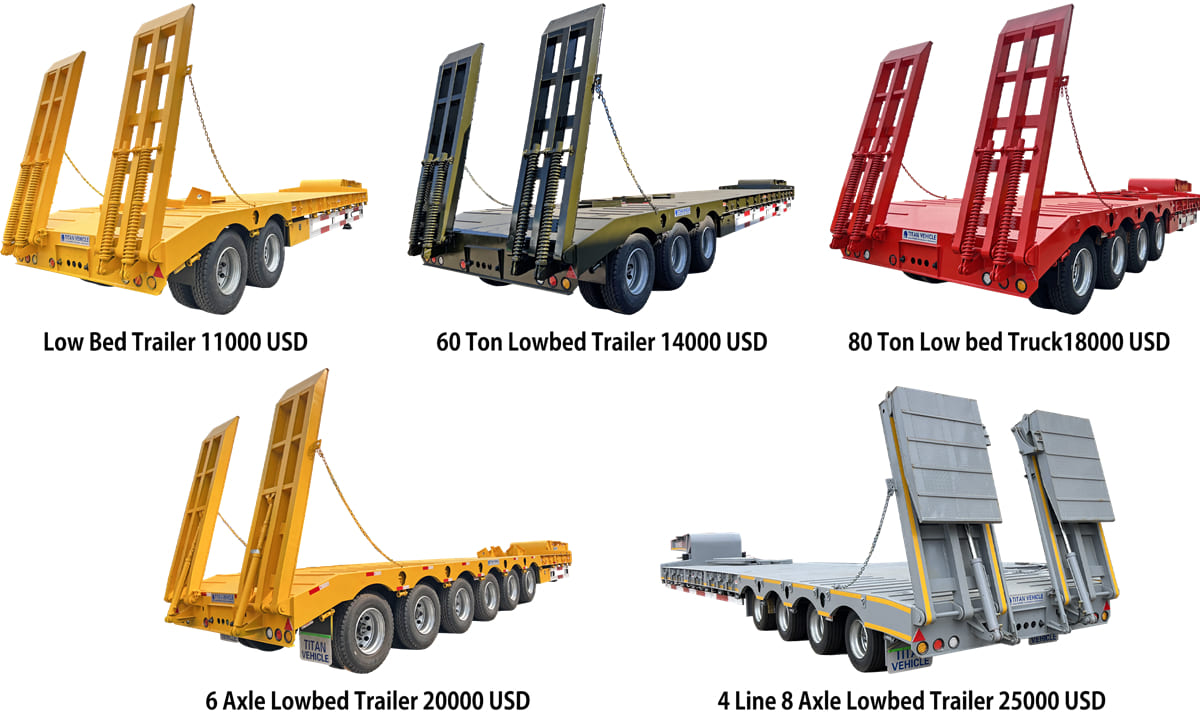 How Much Does A Low Bed Truck Cost?