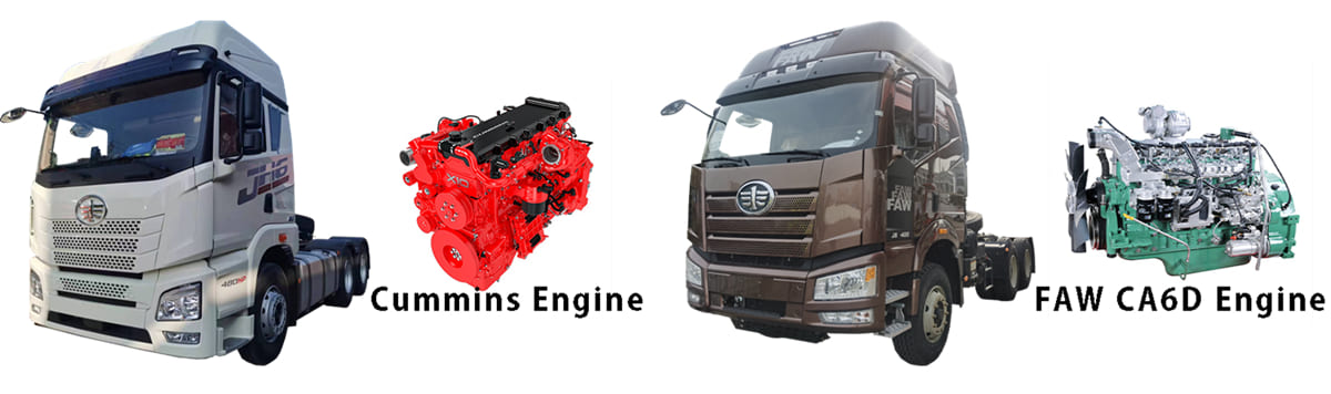 What Engine Does an FAW Jiefang Truck Use?