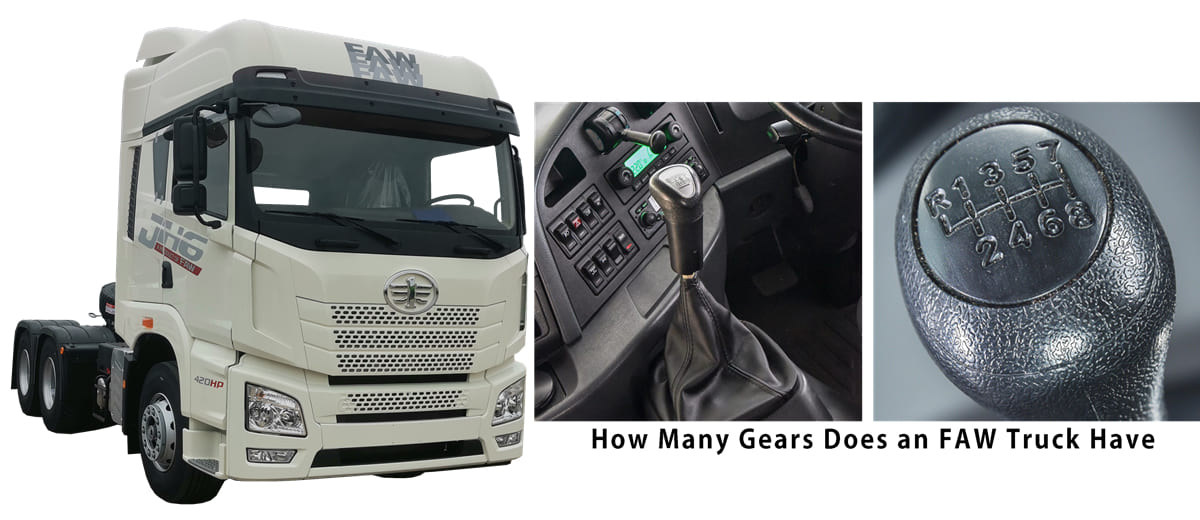 How Many Gears Does an FAW Truck Have?