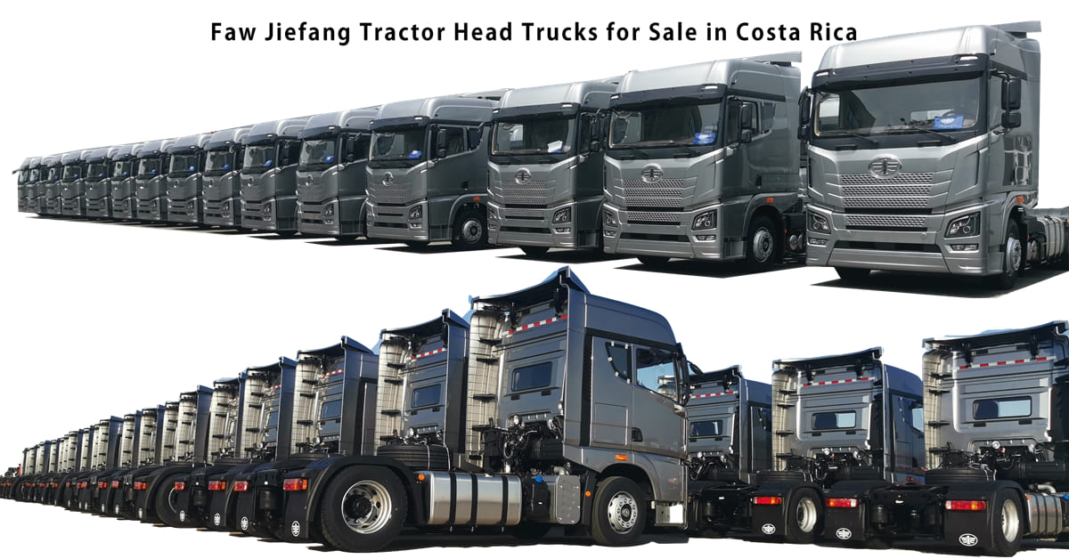 Faw Jiefang Tractor Head Trucks for Sale in Costa Rica