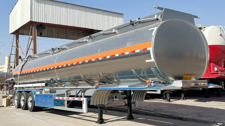 50000L Stainless Steel Tanker Trailers for Sale in Costa Rica
