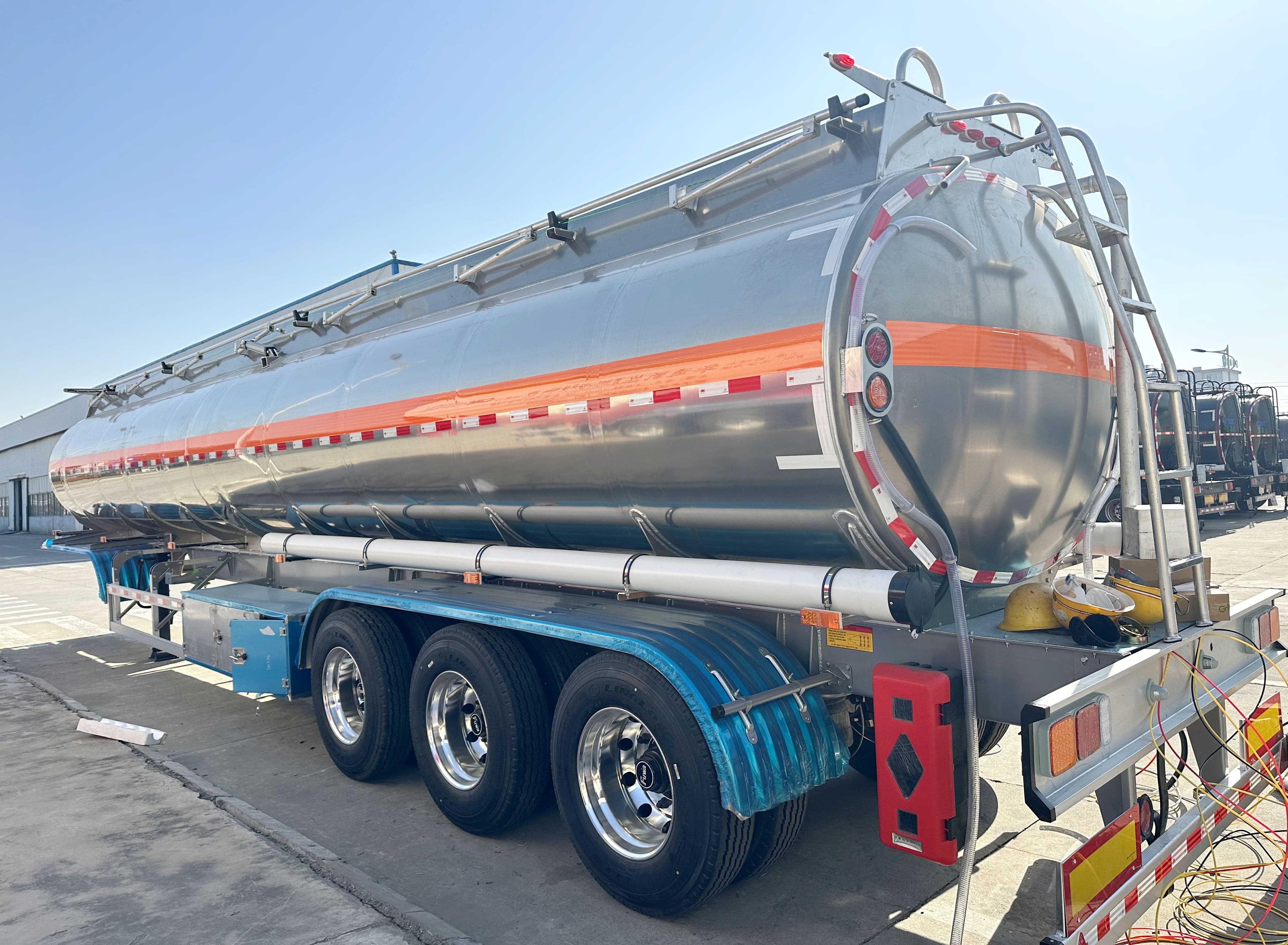 50000L Stainless Steel Tanker Trailers for Sale in Costa Rica