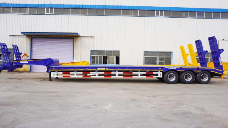 3 Axle Low Loader Semi Trailer Low Loader for Sale in Coata Rica