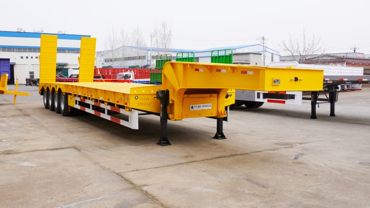 4 Axle Low Bed Truck | Low Low Bed Trailer for Sale in Costa Rica