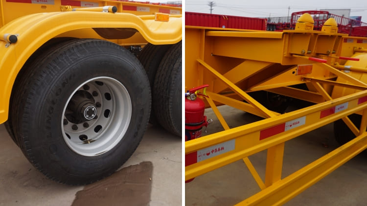 Cimc Company Chassis Container Trailers for Sale in Costa Rica