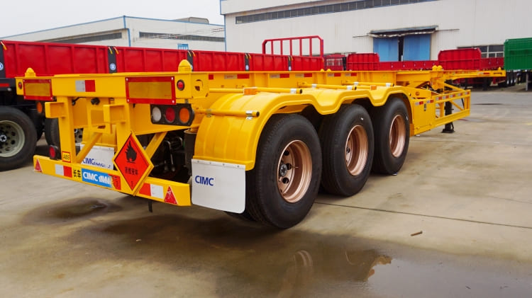 Cimc Company Chassis Container Trailers for Sale in Costa Rica