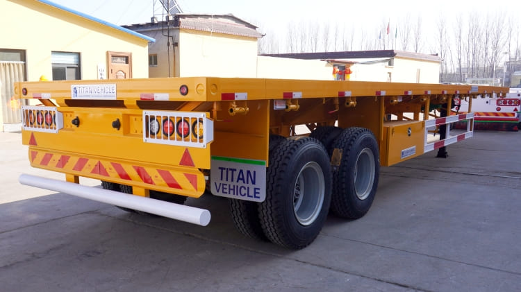 2 Axle 40 Foot Flatbed Trailer for Sale in Costa Rica
