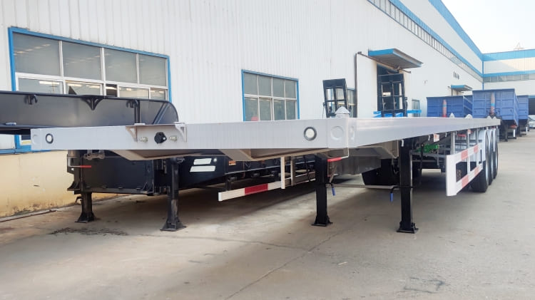 3 Axle 40 Ft Flat Bed Trailers for Sale in Coata Rica