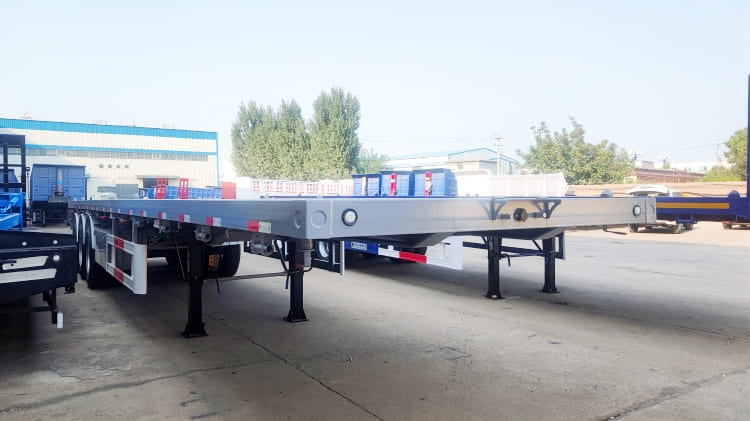 3 Axle 40 Ft Flat Bed Trailers for Sale in Coata Rica