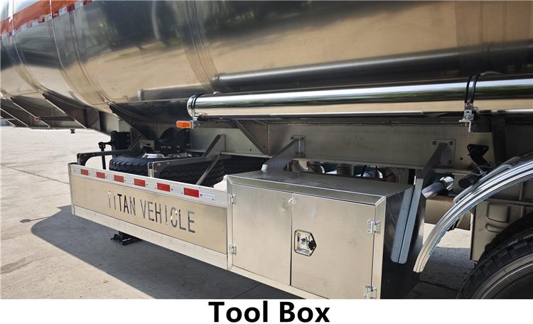 45000 Liters Aluminum Tanker Trailer for Sale In Costa Rica