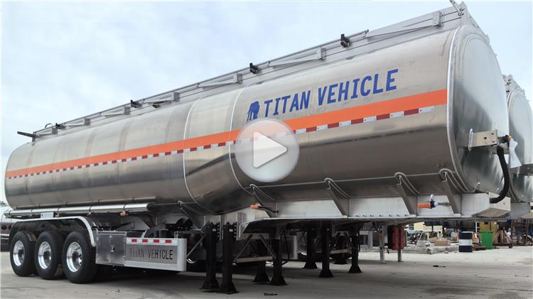 50000 Liters Aluminum Alloy Tanker Trailer for Sale In Costa Rica