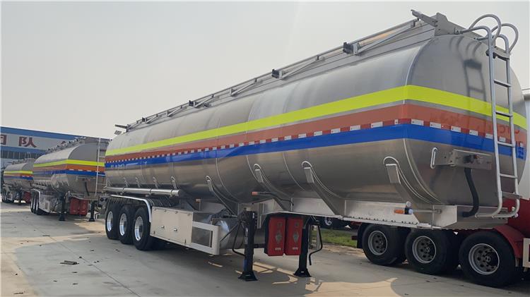 35000L Aluminum Fuel Tanker Trailer for Sale In Costa Rica