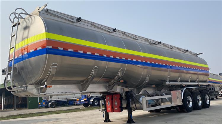 35000L Aluminum Fuel Tanker Trailer for Sale In Costa Rica