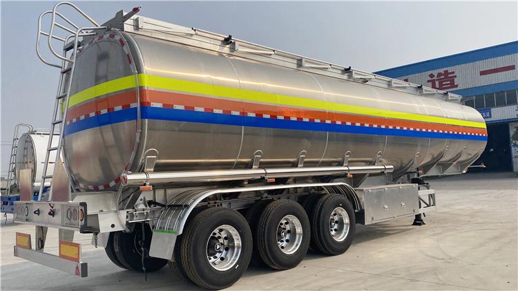 35000L Aluminum Fuel Tanker Trailer for Sale In Costa Rica