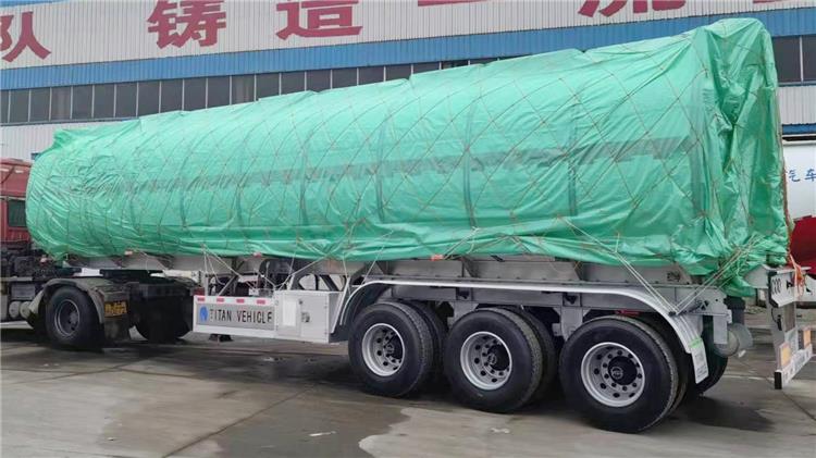 42000 Liters Aluminum Tanker Semi Trailer with Insulation In Costa Rica