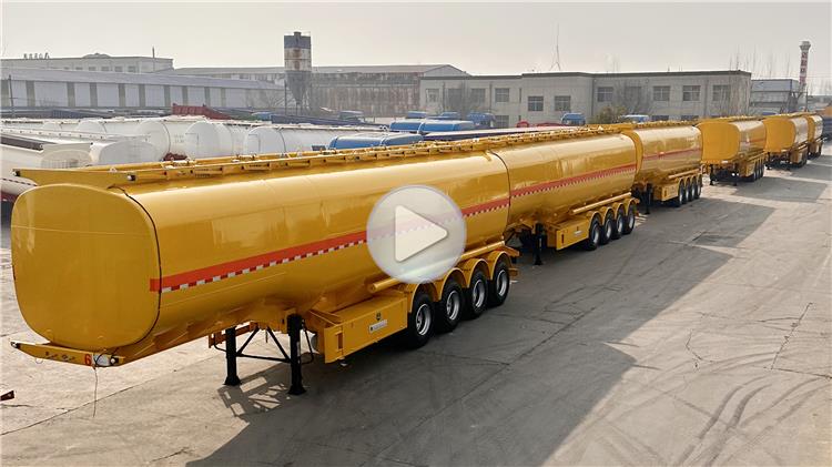 4 Axle Diesel Fuel Tanker Trailer for Sale In Costa Rica