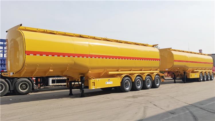 4 Axle Diesel Fuel Tanker Trailer for Sale In Costa Rica