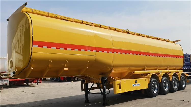 4 Axle Diesel Fuel Tanker Trailer for Sale In Costa Rica