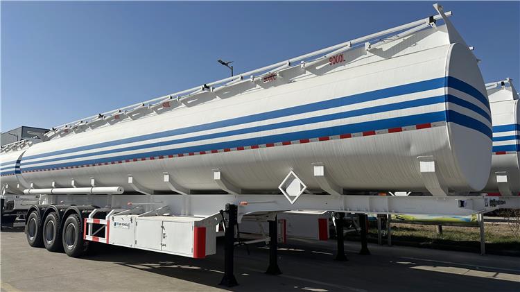 35000L Petrol Tanker Semi Trailer for Sale In Costa Rica