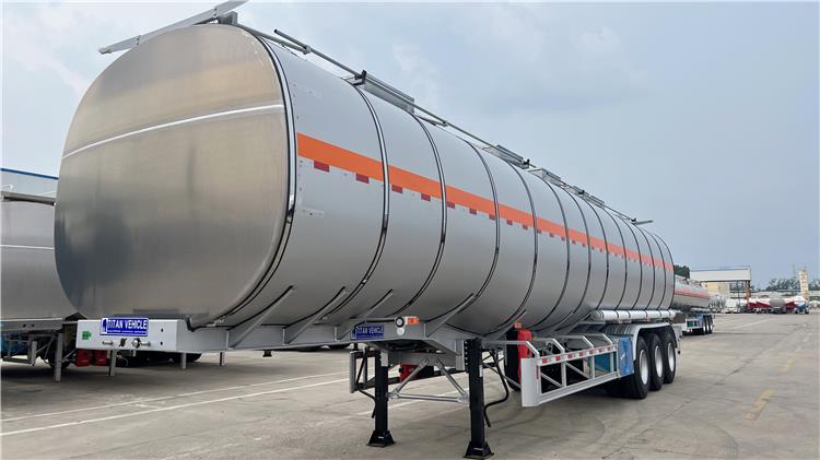 55,000 Liter Stainless Steel Tanker Trailer for Sale In Costa Rica