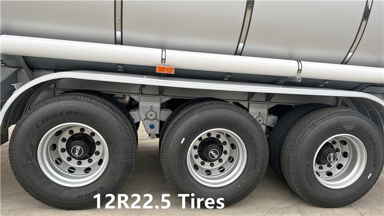 55,000 Liter Stainless Steel Tanker Trailer for Sale In Costa Rica