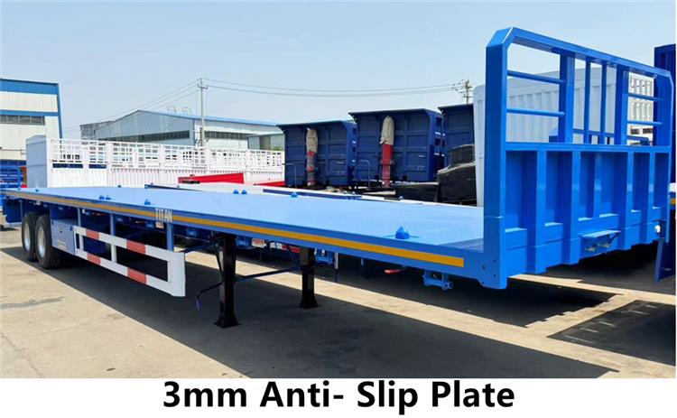 2 Axle Semi Truck Flatbed Tractor Trailer for Sale Price In Costa Rica Caldera