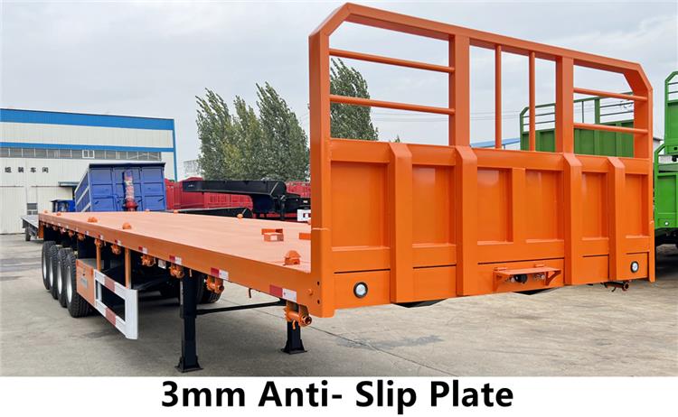 4 Axle 48ft Flatbed Truck Trailer for Sale in Limon, Costa Rica