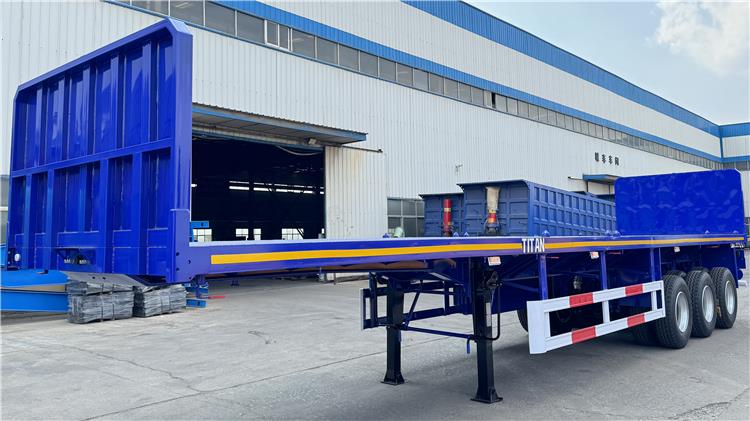 Triple Axle Flat Deck Trailer for Sale Price In Moin Costa Rica