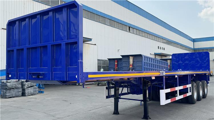 Triple Axle Flat Deck Trailer for Sale Price In Moin Costa Rica