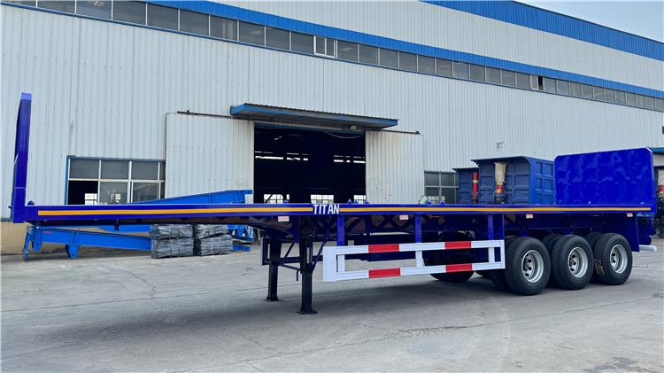 Triple Axle Flat Deck Trailer for Sale Price In Moin Costa Rica