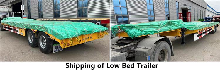 2 Axle 50 Ton Low Loader Trailer for Sale in Limon Costa Rica
