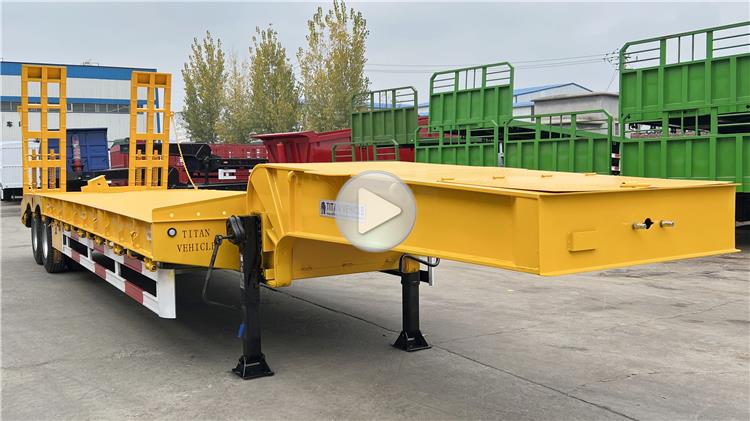 2 Axle 50 Ton Low Loader Trailer for Sale in Limon Costa Rica