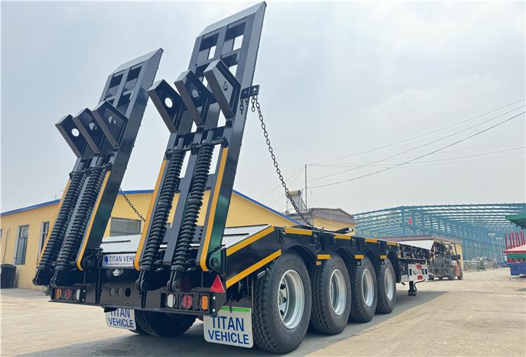 4 Axle Lowbed Trailer for Sale In Costa Rica Caldera
