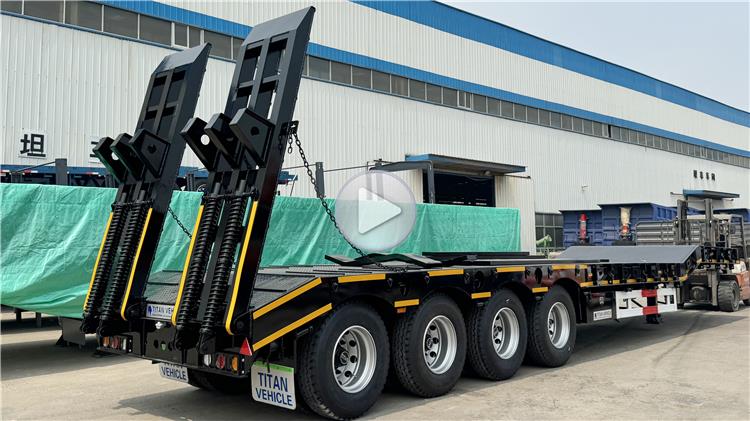 4 Axle Lowbed Trailer for Sale In Costa Rica Caldera
