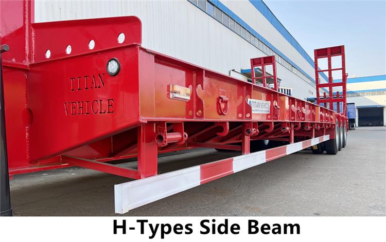 3 Line 6 Axle 120 Ton Lowbed Semi Trailer in Costa Rica San Jose