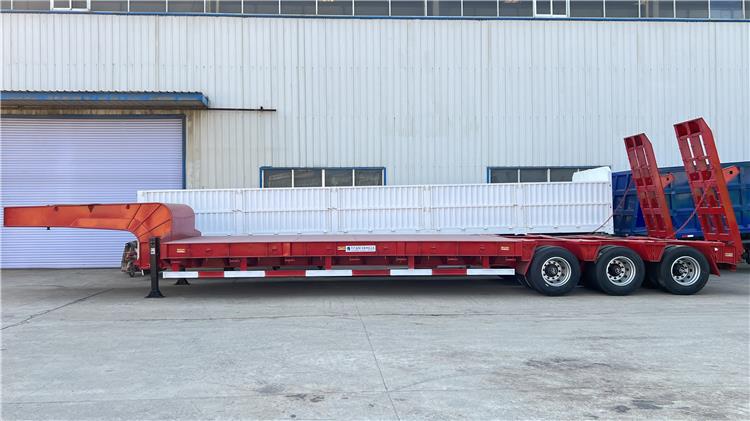 3 Line 6 Axle 120 Ton Lowbed Semi Trailer in Costa Rica San Jose