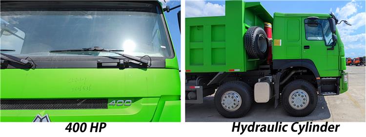 Sinotruk Howo 8x4 Tipper Truck for Sale In Costa Rica Caldera