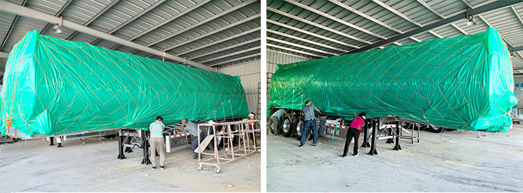 3 Axle 46000L Aluminum Semi Trailer  Aluminum Tanker for Sale in Costa Rica
