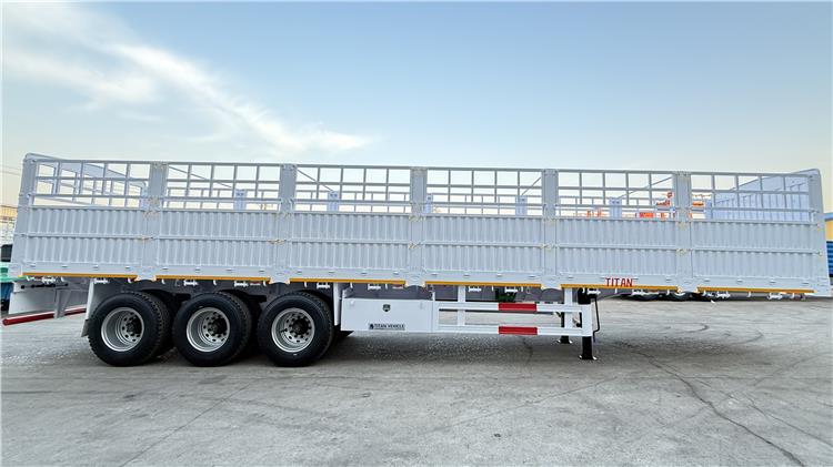 80 Ton Fence Cargo Trailer for Sale In Costa Rica