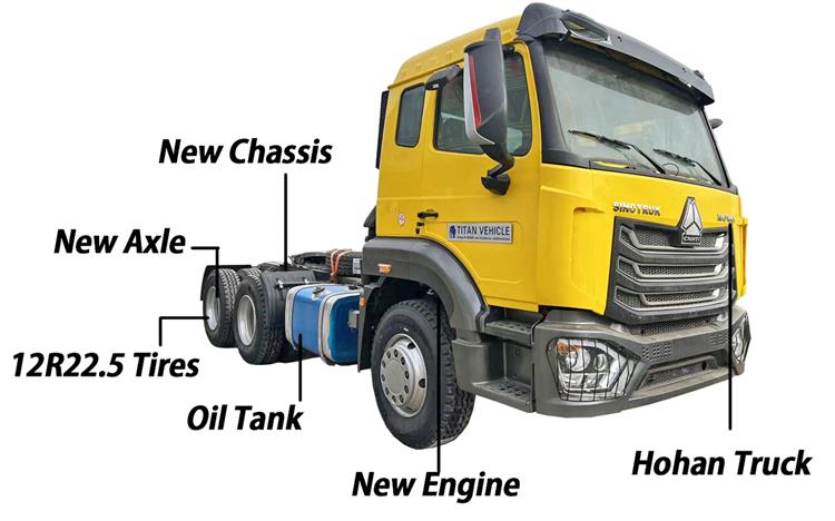 Used Howo NX Truck Head for Sale In Costa Rica