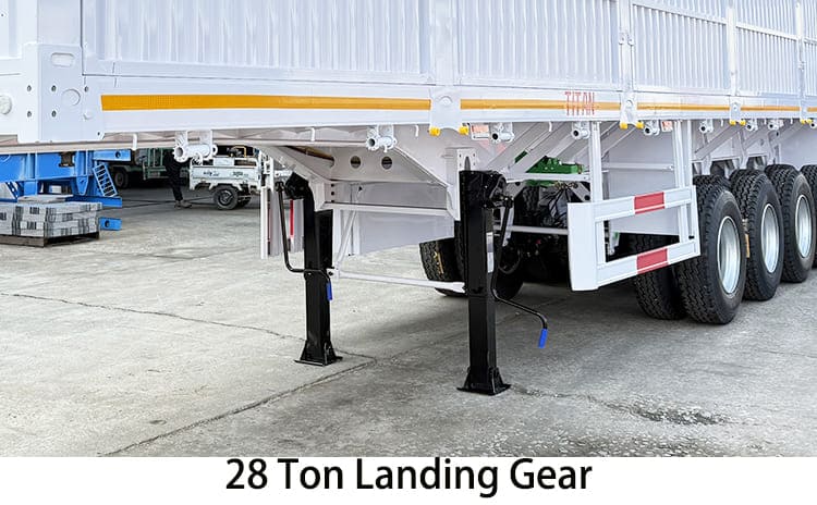 4 Axle Fence Cargo Trailer | Fence Trailer for Sale in Costa Rica