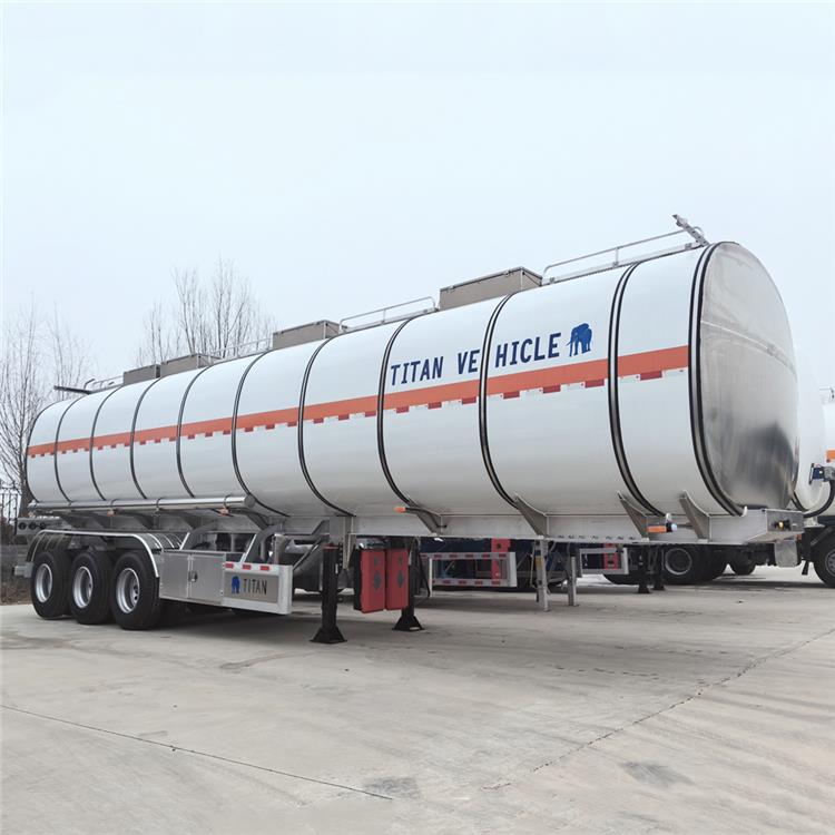 42000 Liters Aluiminum Tanker Semi Trailer