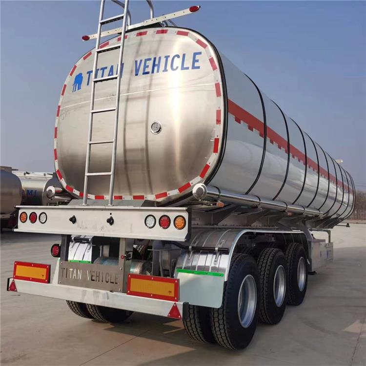 42000 Liters Aluiminum Tanker Semi Trailer