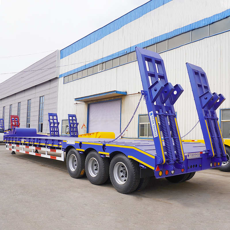 Tri Axle 80 Ton Low Loader Trailer
